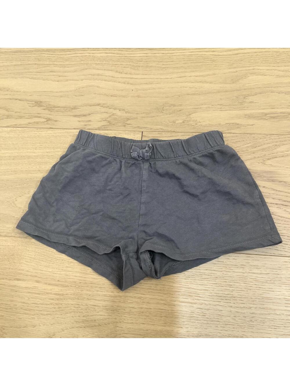 Kids Girls 5-6Y H&M Gray Cotton Shorts